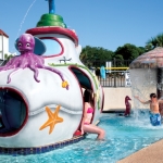 Kids Splashing at the Water Park Caribbean Resort in Myrtle Beach