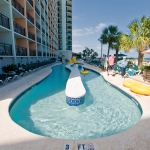 Outdoor Pool at the Dominican Tower Caribbean Resort in Myrtle Beach