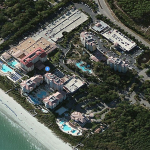 Aerial View of the Ocean Watch Villas in Myrtle Beach