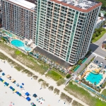 Top view of Caribbean Resort in Myrtle Beach