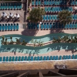 Top view of Outdoor Lazy River Caribbean Resort in Myrtle Beach